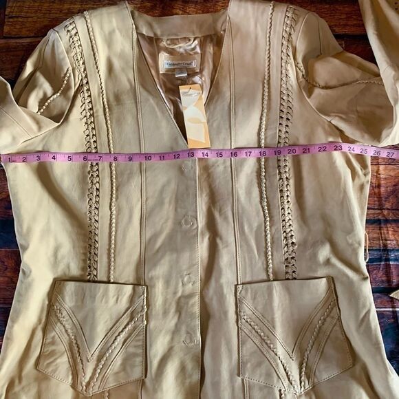 𝅺Vintage Coldwater Creek‎ Suede Jacket size 2X - Picture 4 of 16